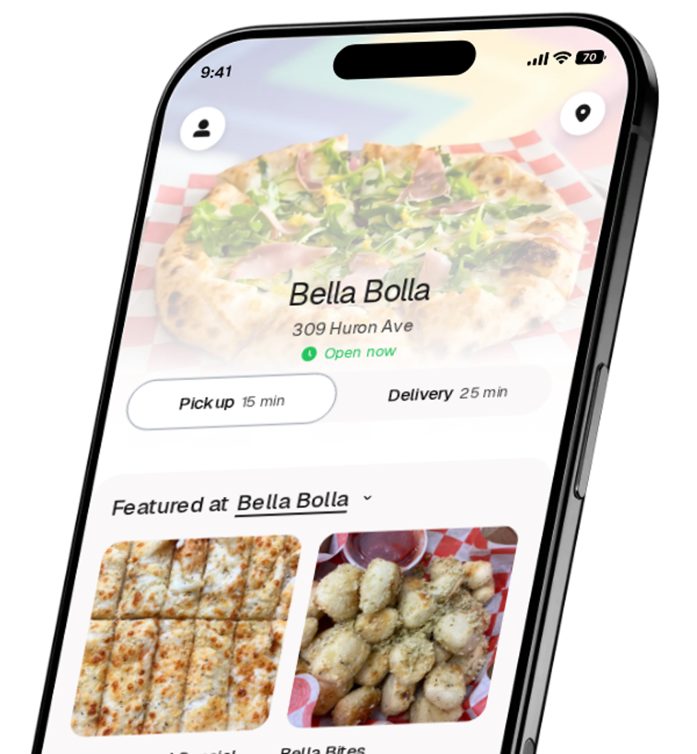 Bella Bolla app preview